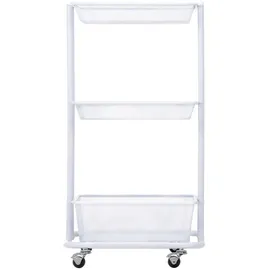 Idimex Küchenwagen Valiente, , Metall Vintage, 43x79x34 cm, Esszimmer, Servierwagen