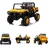 Chipolino Elektrobuggy CAT Doppelsitzer gelb