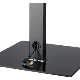 Hama TV-Standfuß 68 cm Schwarz Glas/Holz/Metall/Stahl