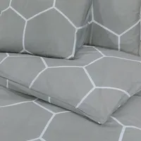 VidaXL Bettwäsche-Set Grau 220x240 cm Baumwolle