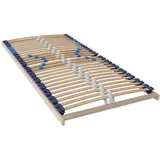 Boxxx Lattenrost, Holz, Schichtholz, 140x200 cm, Federholzleisten verleimt, Federleisten mit Duokappen, Mittelgurt, individuelle Liegehärteeinstellung, nicht verstellbar, alternative Größen erhältlich, Schlafzimmer, Lattenroste, Lattenrost starr