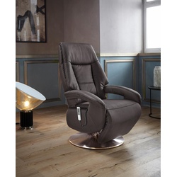 TV-Sessel SIT&MORE „Enjoy“ Sessel Gr. NaturLEDER, 2-motorig, ohne Aufstehhilfe, B/H/T: 74 cm x 109 cm x 77 cm, braun (mokka) Fernsehsessel und TV-Sessel Sessel in Größe S, wahlweise mit Motor Aufstehhilfe