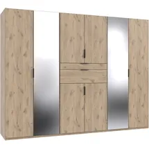 WIMEX Drehtürenschrank Moldau 270 x 208 x 58 cm Beige