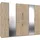 WIMEX Drehtürenschrank Moldau 270 x 208 x 58 cm Beige