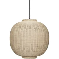 Hübsch Chand 1-flg. 45 cm rund rattan