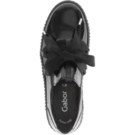 Gabor Damen Slip-On Sneaker Schwarz 37