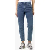Noisy May Damen Ankle Jeans Lockere Slim Fit Denim Hose High Waist NMMONI, Farben:Blau, Größe:26W / 32L, Beinlänge:L32 - 26W / 32L