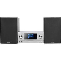 Kenwood M-9000S (WLAN, Bluetooth, 2x 50 W), Stereoanlage, Silber