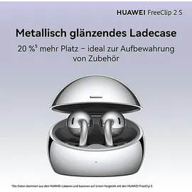 Huawei FreeClip 2 S Silber