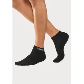 BENCH Sportsocken 12x Schwarz 39-42