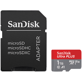 SanDisk Ultra Plus microSDXC + SD-Adapter 1 TB