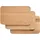 Brabantia Schneidebrett-Set Holz 2 25 x 40 cm Braun