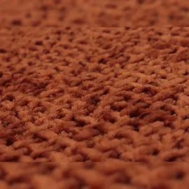 Mendler Esszimmerstuhl HWC-G67, Küchenstuhl Stuhl mit Armlehne, drehbar Auto-Position, Chenille Öko-Tex FSC® ~ rot