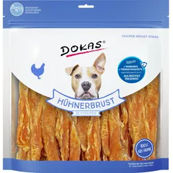 Dokas Hunde Snack Hühnerbrust in Streifen