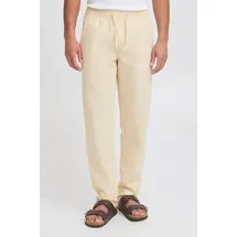 Indicode Leinenhose IDPassol Sommerliche Leinen-Mix-Hose grau S