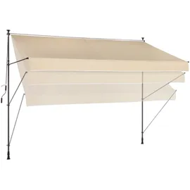 Konifera Klemmmarkise 350 x 150 cm Beige