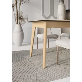 Selsey Esstisch Helle Eichenholzoptik 145–220 x 85 cm