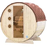 Wolff Finnhaus Saunafass Mini 160 ohne Ofen