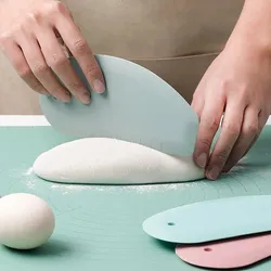 Silikon Schüssel Schaber Kuchen Gebäck Creme Schaber Teig Cutter Für Küche Lebensmittel Für Schüssel Pfanne Teig Werkzeuge
