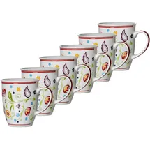 Ritzenhoff & Breker Kaffeebecher 0,32 l Mehrfarbig 6 St.