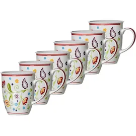 Ritzenhoff & Breker Kaffeebecher 0,32 l Mehrfarbig 6 St.