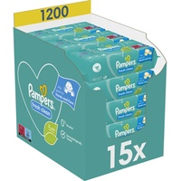 Pampers Feuchttücher Fresh Clean 15 x 80 Stück