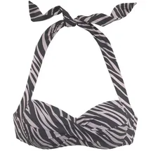 LASCANA Bandeau-Bikini-Top Damen Schwarz 34 Cup B