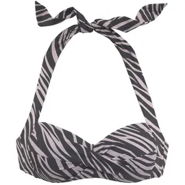 LASCANA Bandeau-Bikini-Top Damen Schwarz 34 Cup B