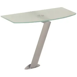 Haku-Möbel alu-gloss Konsolentisch 50 x 30 x 41 modern