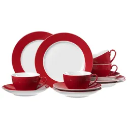 Ritzenhoff & Breker Doppio Kaffeeservice 12er Set Geschirr   