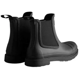 Hunter Commando Chelsea Boot Herren Schwarz 43