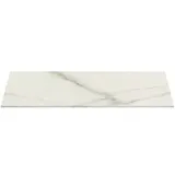 Ideal Standard Conca Keramik-Waschtisch-Platte T4344DH Ausladung 37cm, 60 x 37,3 x 0,6 cm, Mamor Calacatta