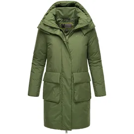 Marikoo "Nanami", Damen, Gr. L, grün (pine olive), Obermaterial: 100% Polyester; Innenmaterial: 100% Polyester; Futter&Wattierung: 100% Polyester; Jacken, mit großer Kapuze