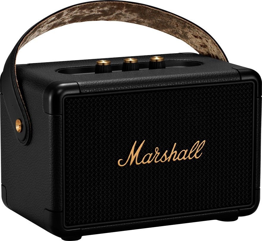 Marshall Kilburn II Portable Bluetooth-Speaker (Bluetooth, aptX Bluetooth, 36 W) schwarz