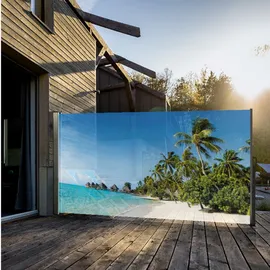 Westerholt Seitenmarkise 160 x 280 cm Mehrfarbig Stahl