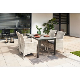 Trendline Pero Gartentisch 150 x 80 x 75 cm anthrazit