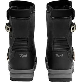 XPD X-Adventure Mid H2Out waterproof Motorrad Stiefel, schwarz, 43