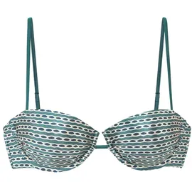 Copenhagen Studios Bikini-Top Damen Blau/Petrol 40 Cup B