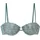 Copenhagen Studios Bikini-Top Damen Blau/Petrol 40 Cup B