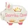 KCG Spardose Shopping Queen 17 x 15 cm Keramik Weiß