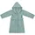 Wörner Kinderbademantel WÖRNER "Sterne" Gr. 86, blau (eisblau), L:60cm, Baumwoll-Webfrottier, Hausmäntel, mit Stickerei, mit Taschen, maschinenwaschbar, trocknergeeignet