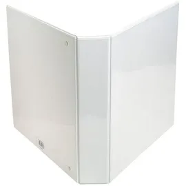 Exacompta 10x Ringbuch PP 2Ring 25mm in D-Form Rücken 47mm A4 Maxi Weiß