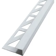 Dalsys Fliesenschiene Eckprofil Aluminium (eloxiert, Fliesenprofil