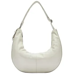 Liebeskind Berlin Moon Hobo M Leder Milk, beige silber