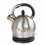 Kaiser Küchengeräte Wasserkocher WK 2000 R, Exklusiver Retro Wasserkocher Kontroll LED 2L, Exklusiver Retro Wasserkocher Kontroll LED 2L 1800 W