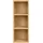 furni24 Bücherregal 30 x 24 x 80 cm Saphir Eiche