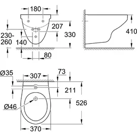 Grohe Bau Keramik (39433)