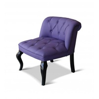 JVmoebel Sessel, Chesterfield Sessel Sofa Couch Stuhl Fernseh Lounge Designer Stühle Neu MARGARET lila