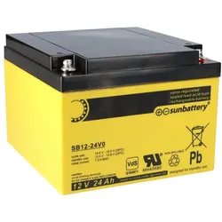 Ersatzakku kompatibel mit ABUS BT2240 12V 24Ah