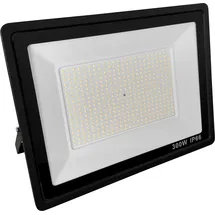 McShine LED Außenstrahler 300 W Aluminium 30000 Lumen 230 V weiß